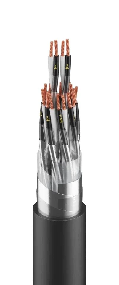 Control and measuring cable for control, signalling, monitoring and data processing systems, BiT RE grade