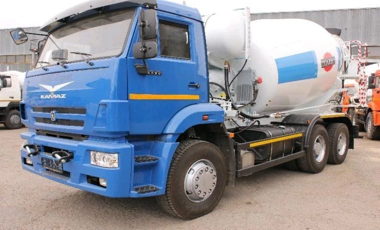 Concrete mixer ABS-9DO on chassis KAMAZ-6520 model 69365R