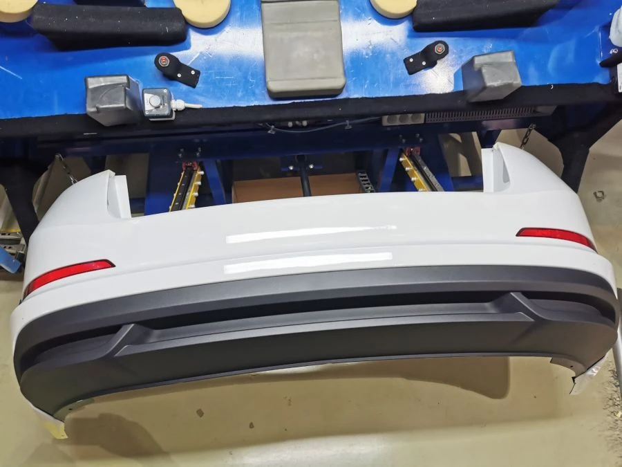 Bumper RAPID PA rear 60U 807 417*, where * is a symbol representing all possible bumper colours.