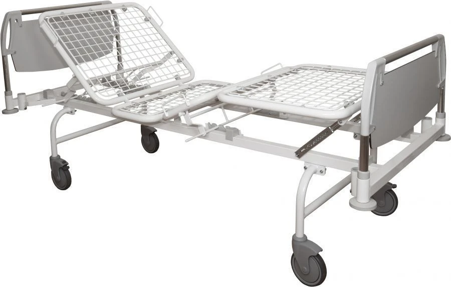 Medical multifunctional mechanical bed K-DZMO-1-4-R according to TU 32.50.50-002-07614107-2018 with accessories