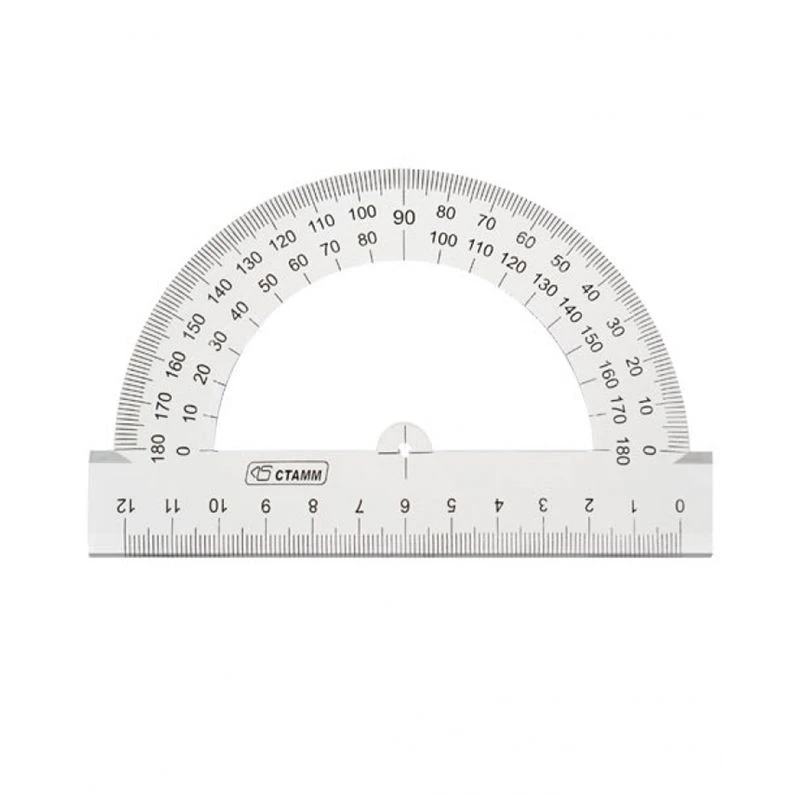 Transpont 12 cm, 180°, transparent, colourless
