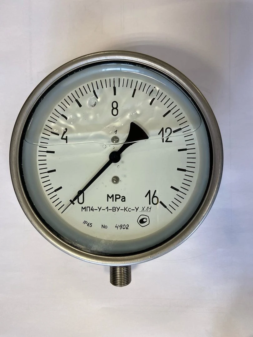 Indicating pressure gauge MP4-U-1-VU-KcI