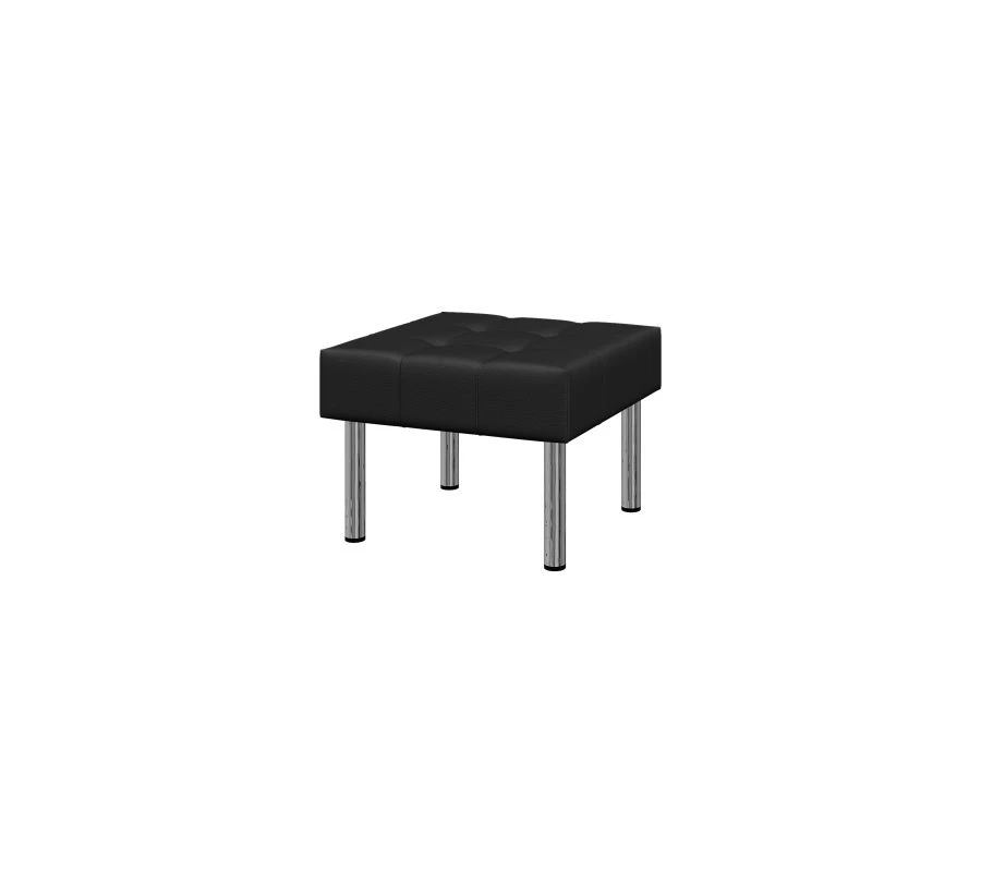 Upholstered poufs of "Comus Furniture Balance" series