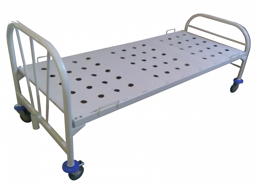 Functional bed for medical institutions according to TU 9452-001-81150649-2011 single-section KMR (BY-101)
