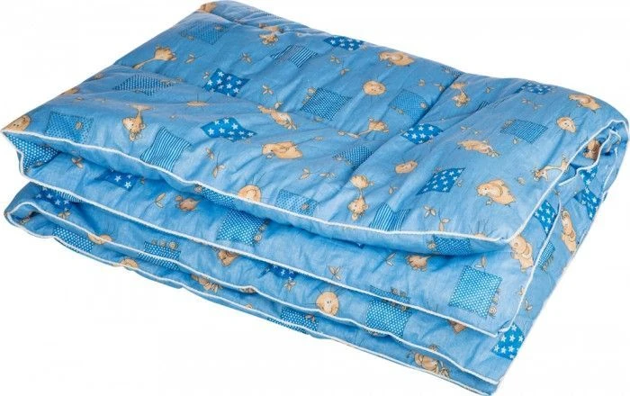 Baby blanket, labelled "Legend"
