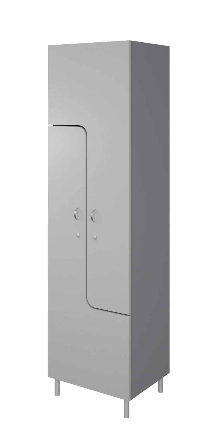 Sectional cupboard for changing rooms AGAT 01.11.02