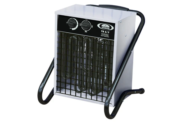 Fan heater TV 5/7 in rectangular casing