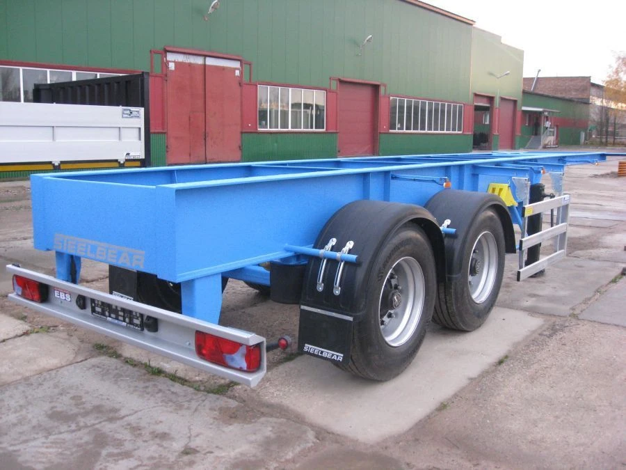 Trailer chassis model PS-18 of modification PS-18P