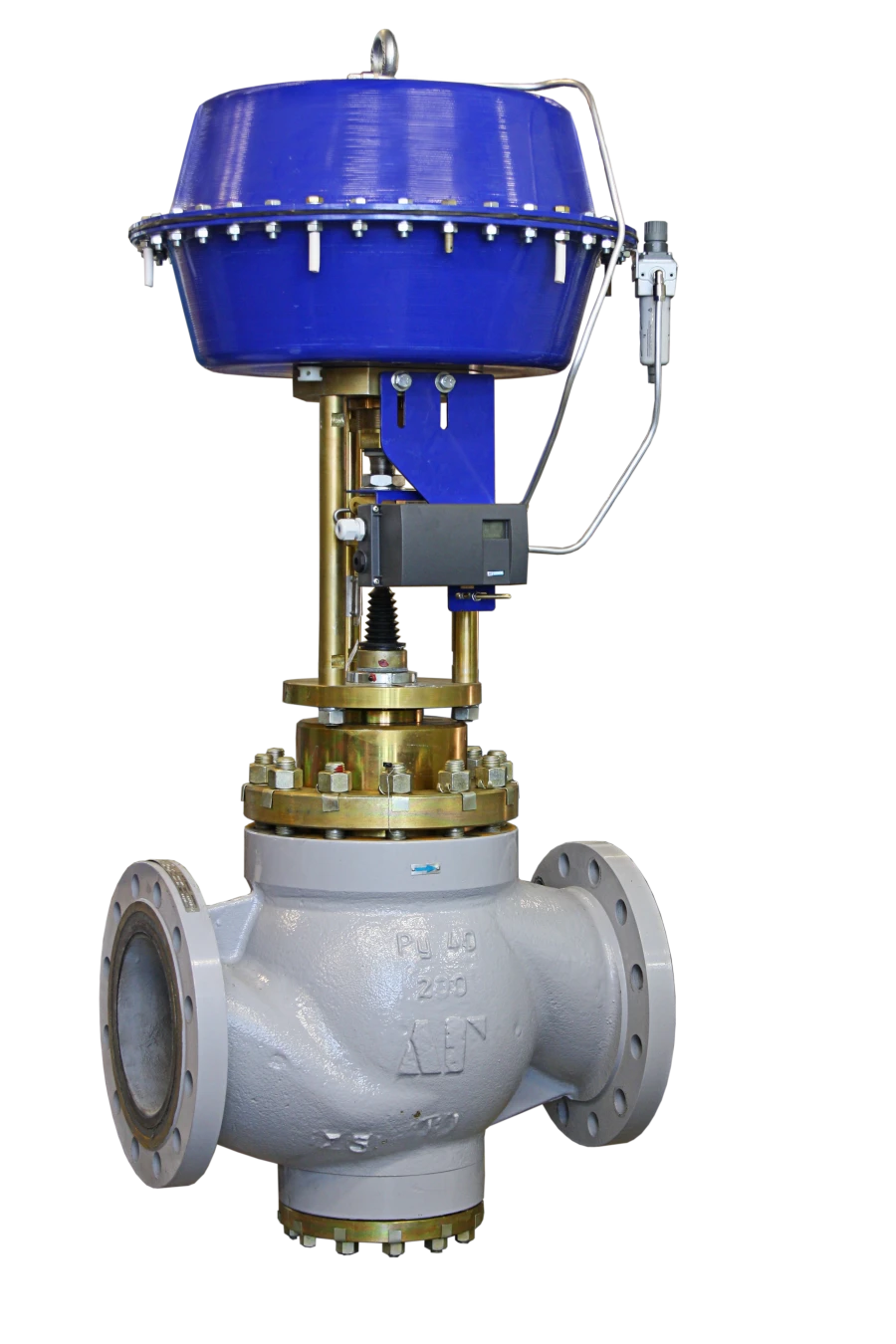 Small-sized regulating and shut-off valves series KMR-DN25-300