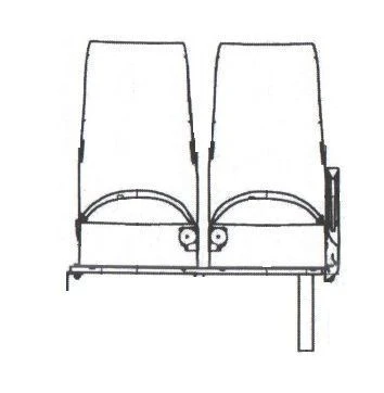 Passenger seat PS-05.6800010-05.21.2K02