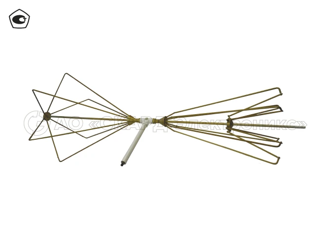 P6-121 folding broadband biconical antenna 30 - 300 MHz