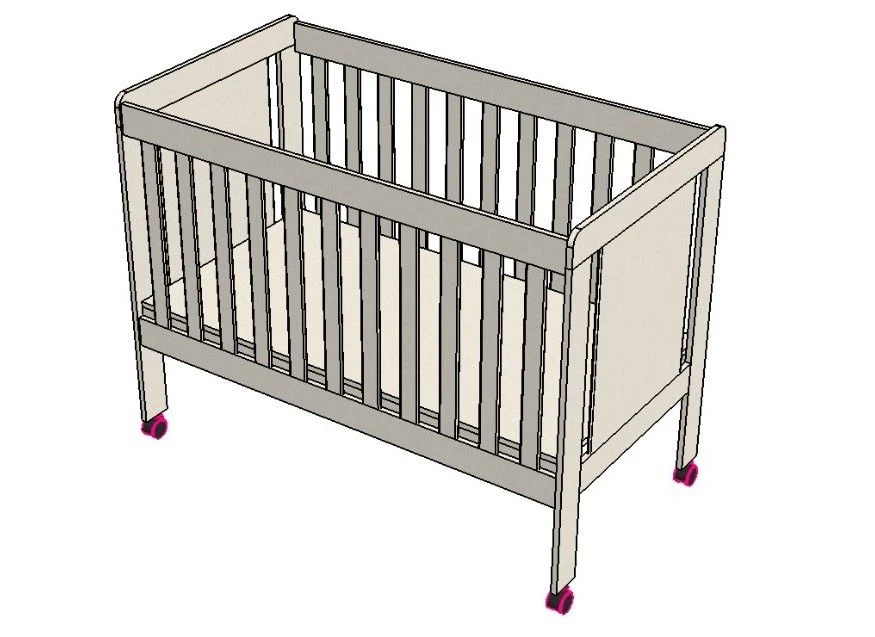 Children's bed "Minimal", Art. 19-0019