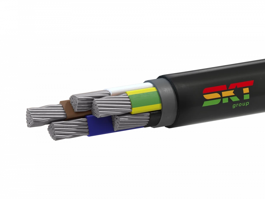 AVVGGng(A)-LS power cable, rated alternating voltage 0,66 and 1 kV