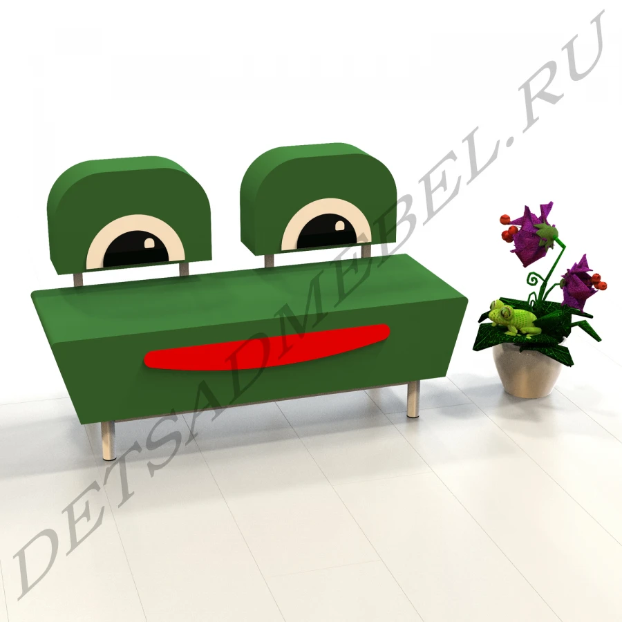 11.15 Children's sofa Frog (mouse, fox)