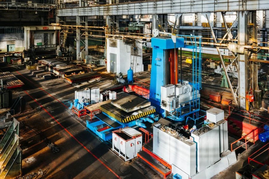 Modernisation of SKODA horizontal milling and boring machine model W 250G designed for SM 2637GF1.