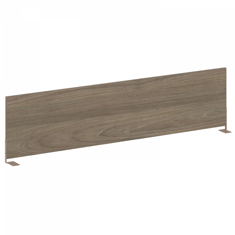 Metal System series wooden screens for retail establishments