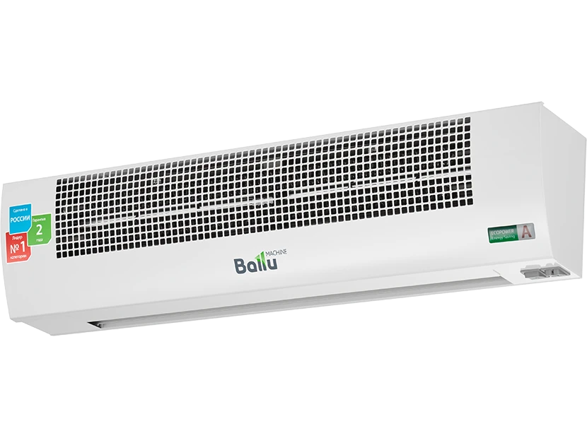 Stationary electric heat curtain, "BALLU" trademark, model BHC-L08-T03