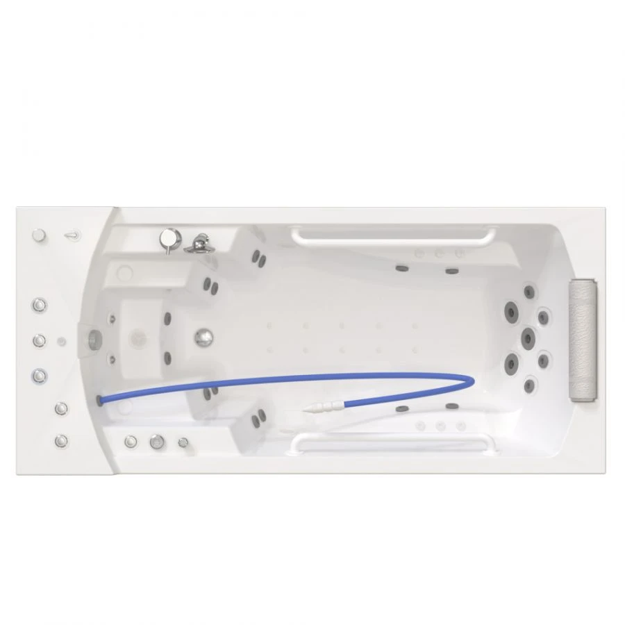 Medical hydro- and aeromassage bathtub "Radomir" VMG6-"Riviera".