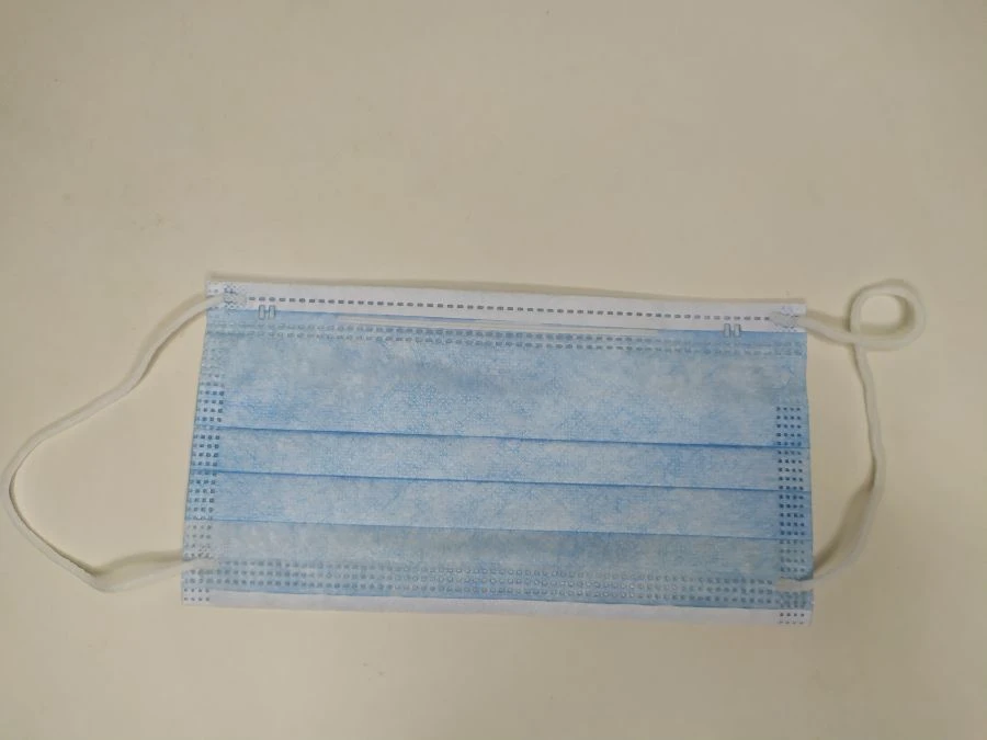 Medical disposable mask made of nonwoven materials "NordMedTech" model MOM