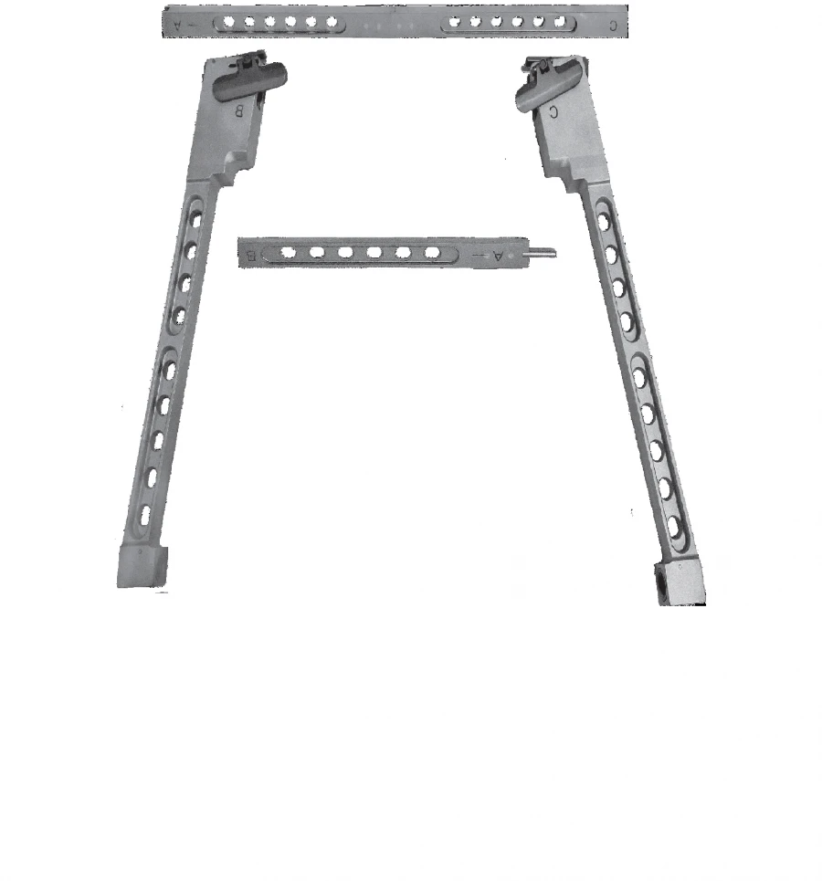 Pelvic antishock forceps, article 150.030
