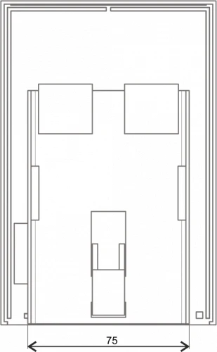 Drawing 2 — Top & Rear Views