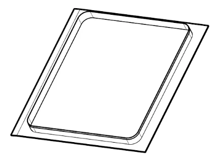 71-411.16.21.232 Left rear window opening