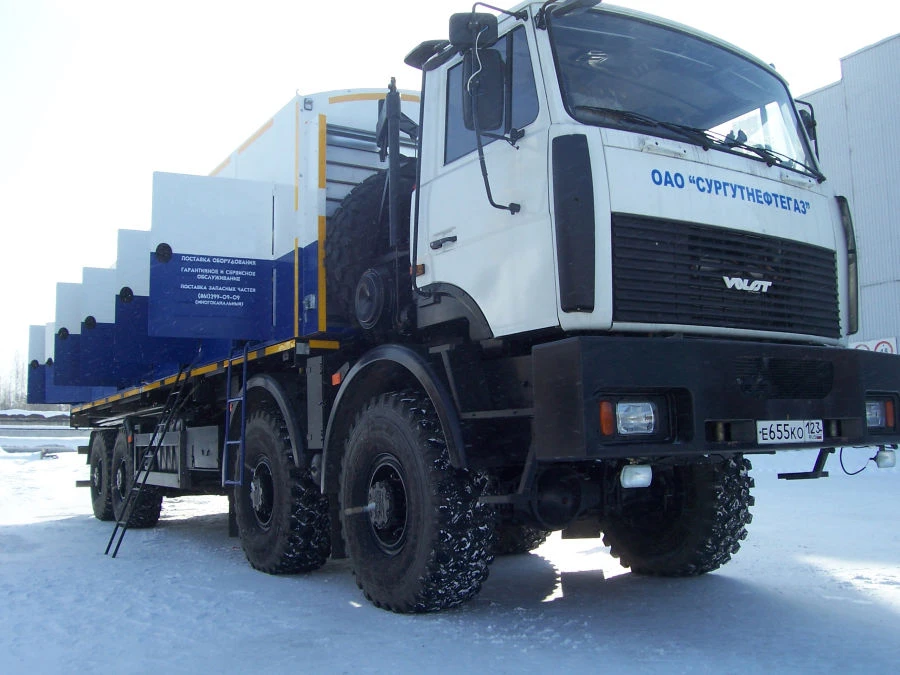 Mobile compressor stations of TGA series