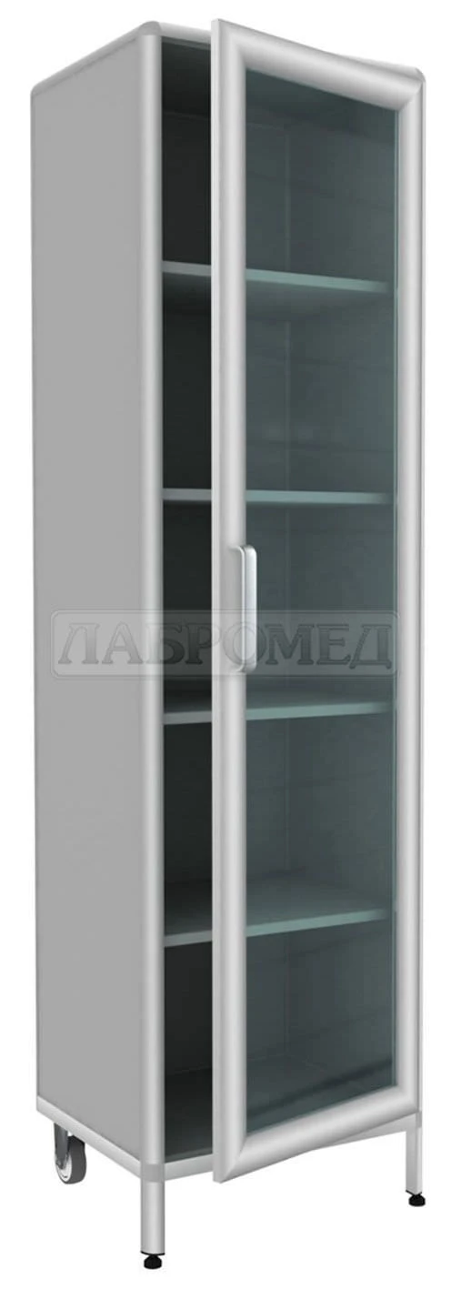 Medical single-leaf cabinet ??-1 from the set of furniture for clinical diagnostic laboratories "Medent-2" from the sets of furn
