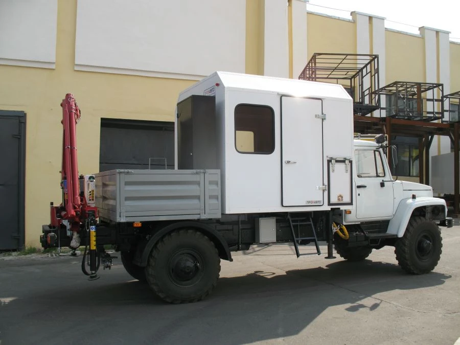 Trucks of modification 4795AF with CMU on the basis of GAZ chassis of modifications 33086, 33088