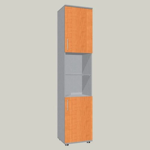 Document cabinet with two open shelves model SHU-6