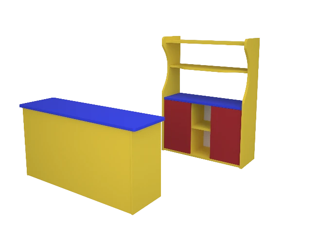Supermarket play corner Dm523