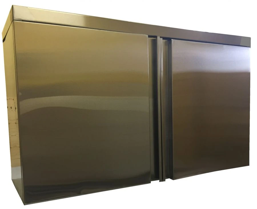 Hinged cupboard/shelf