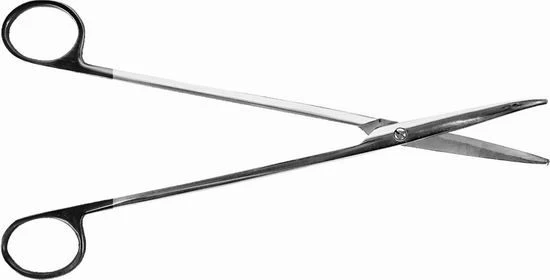 11-945-23 Solid carbide anatomical scissors "Metzenbaum-Thorek"