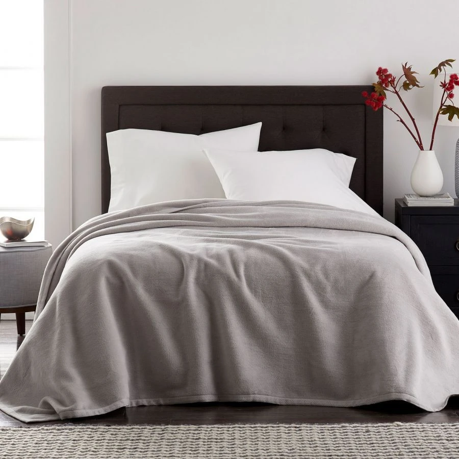 Decorative coverlets made of synthetic fabrics