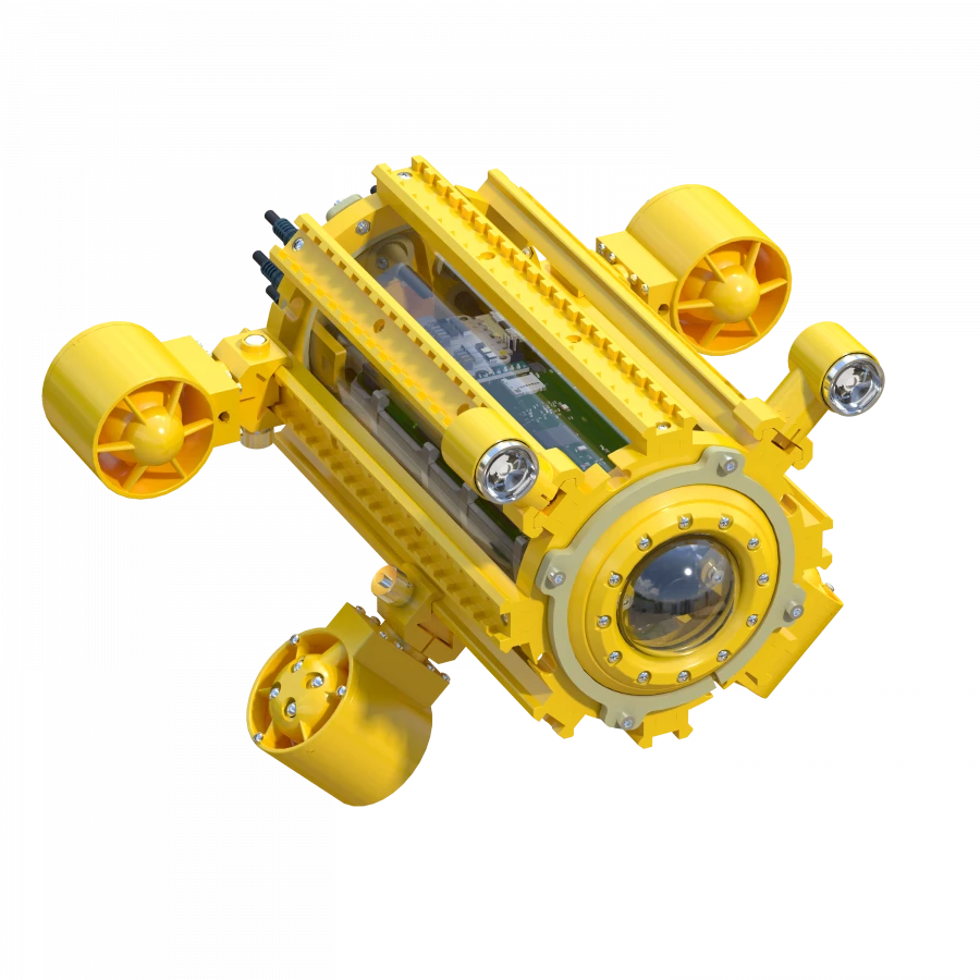 Robotic designer for underwater robotics and project activity "Oceanica Piranha". Elementary level.