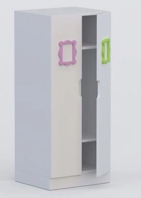 Cabin for children "Frames". Size (w x d x h): 600x420x1400mm. (double). (Furniture for kindergartens brand "Interior" series "T