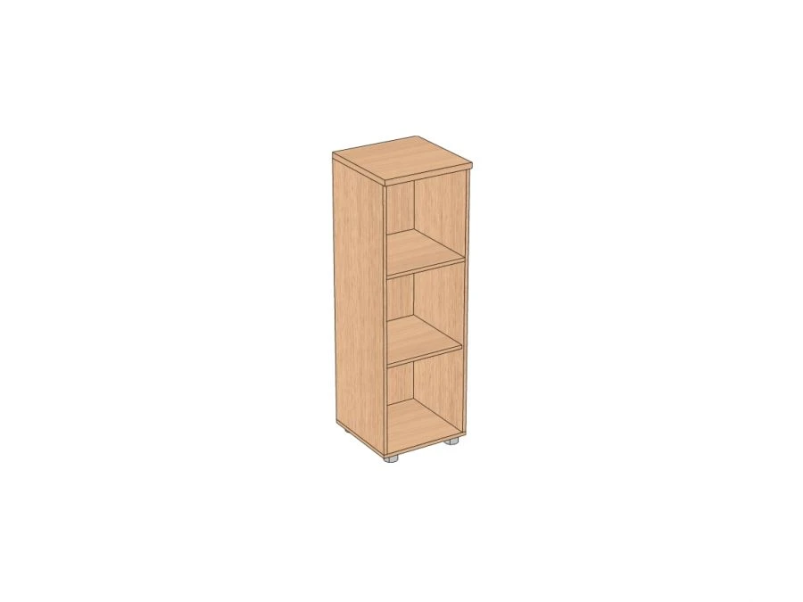 Open, medium, narrow 400*405*1230 mm ApS-4 document cupboard