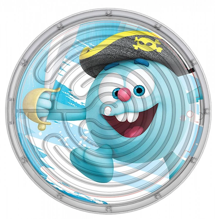 Double-sided "Labyrinth" (Smeshariki: Space Adventure) in blister