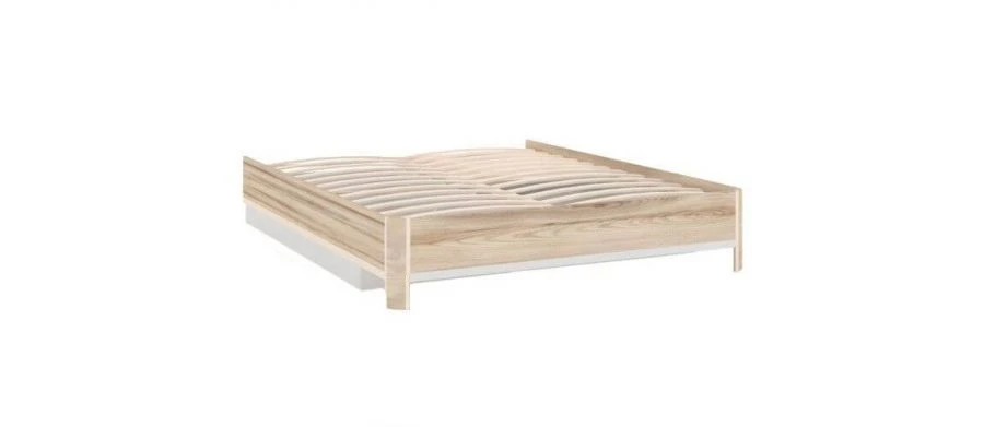 Marta LD.636360.000 Bed body 1200 with lifting mechanism (White/Desira Ash)