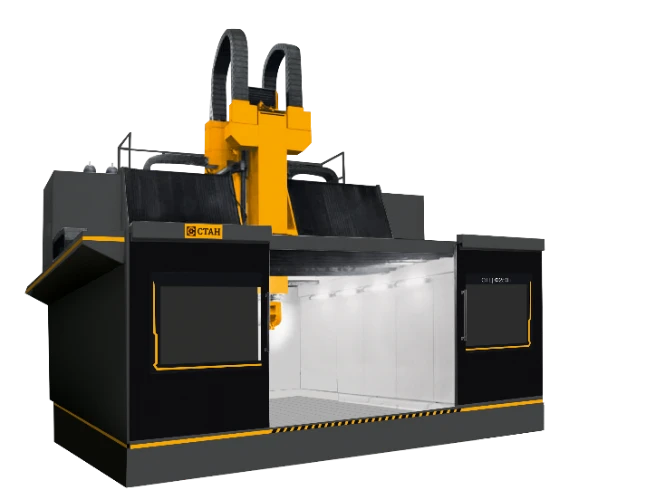 Five-axis portal-type milling machining centre model SK6P300 CNC sp. 4/1,25/L1