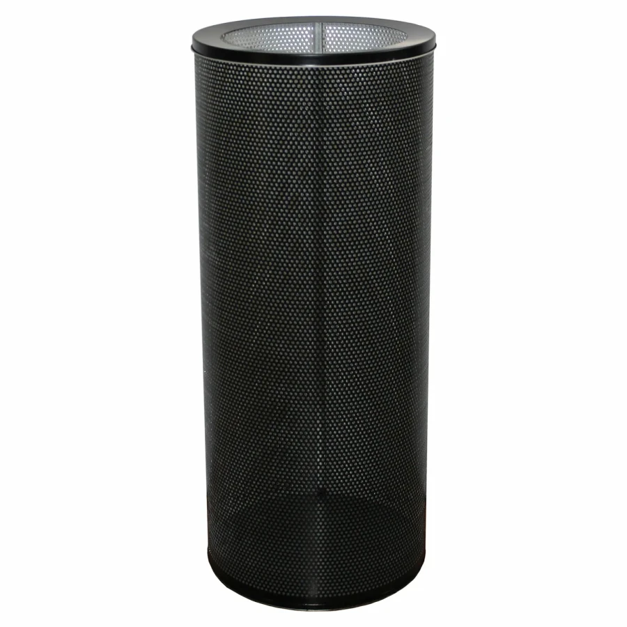 Paper basket with ashtray 250H perforated