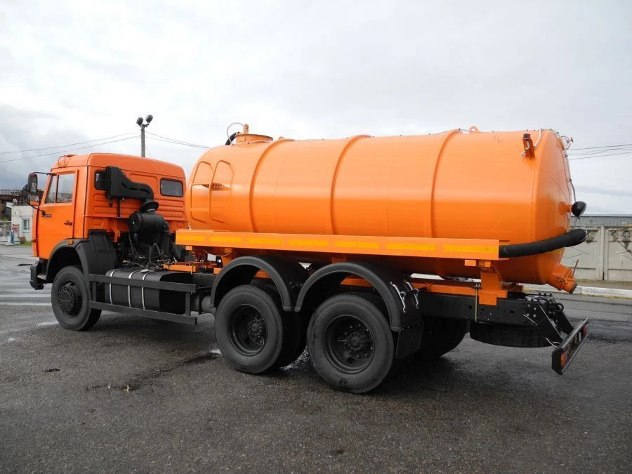 Special, vacuum machine 5686-0000010-22 based on chassis KAMAZ-65115-A5, KAMAZ 65115-50, KAMAZ 65115-RR, KAMAZ 65115-RS