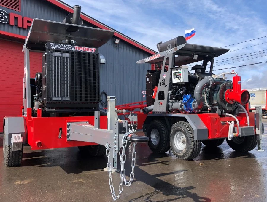 Diesel pumping station DNS.SHP-1 K720 (Cornell 4NHTB/FPT IVECO N67)