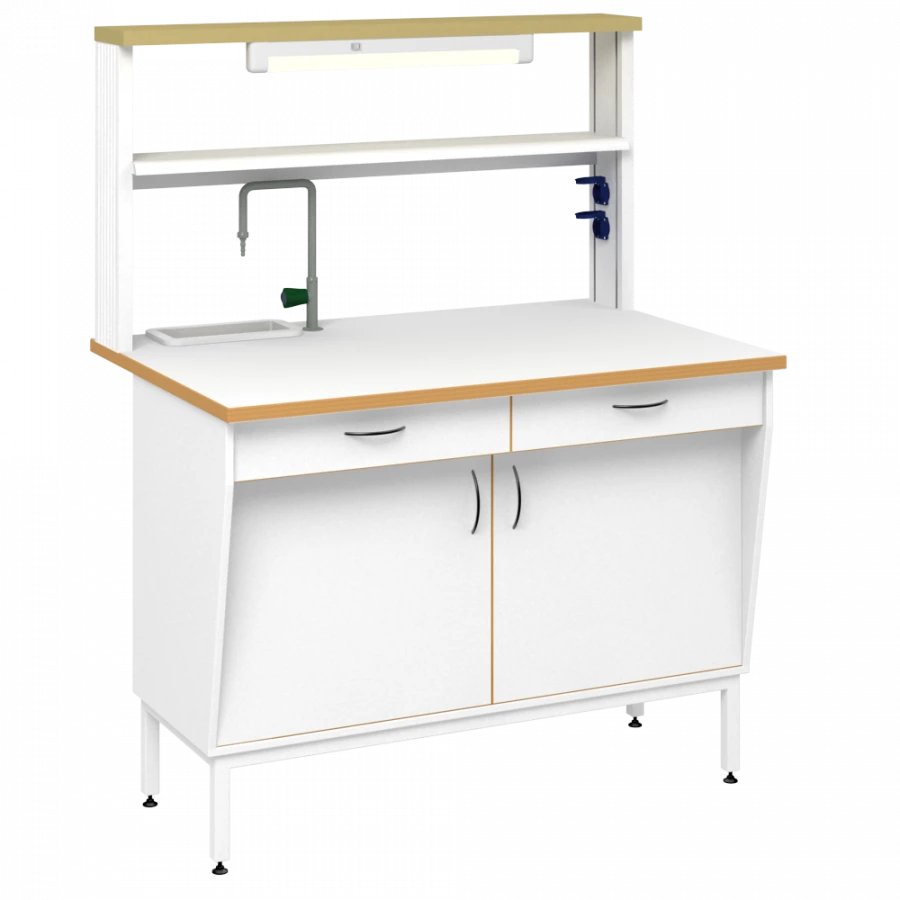 Chemical wall-mounted table 1200 PCLT