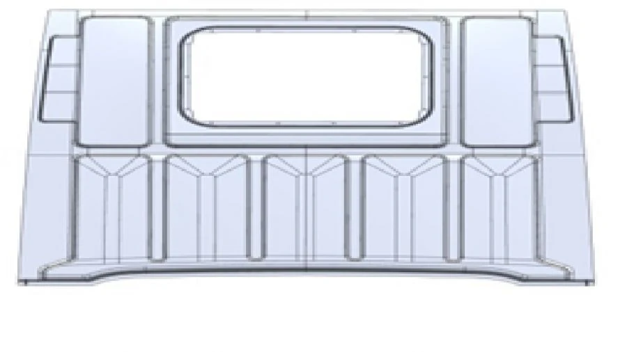 Roof panel upper A9606579309