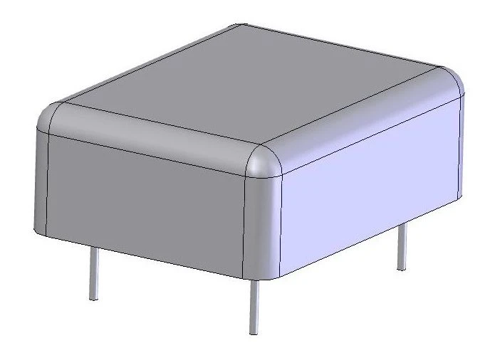 Thermostated quartz oscillator GK205-TS