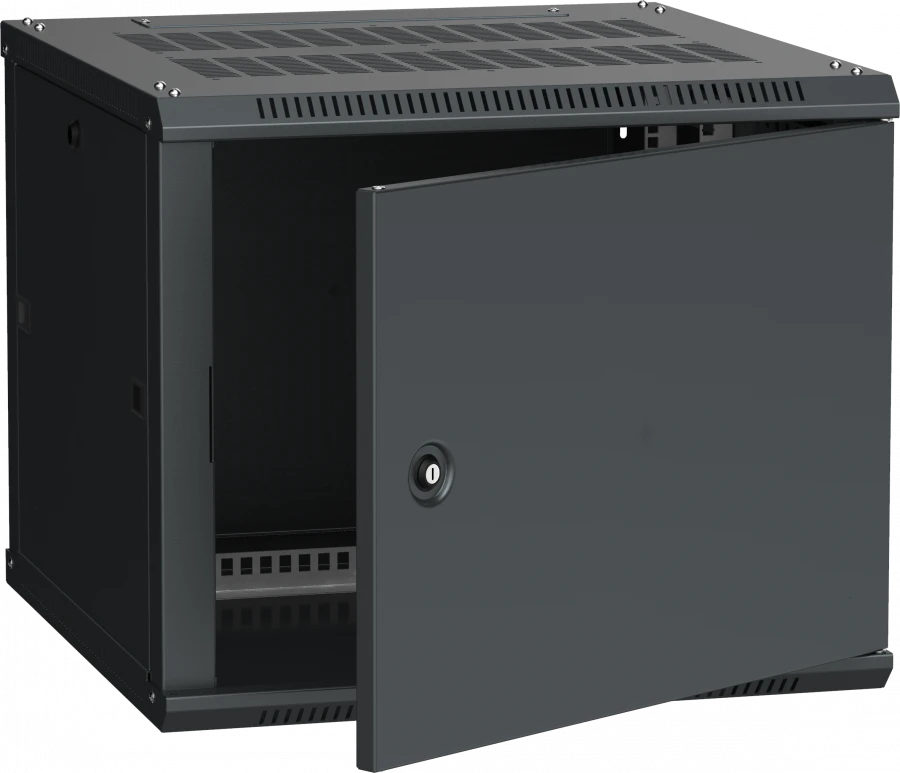 LWR5-06U66-MF ITK Cabinet LINEA W 6U 600x600 mm metal door, RAL9005
