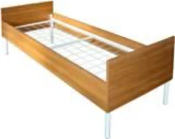 Bed, model KR-1
