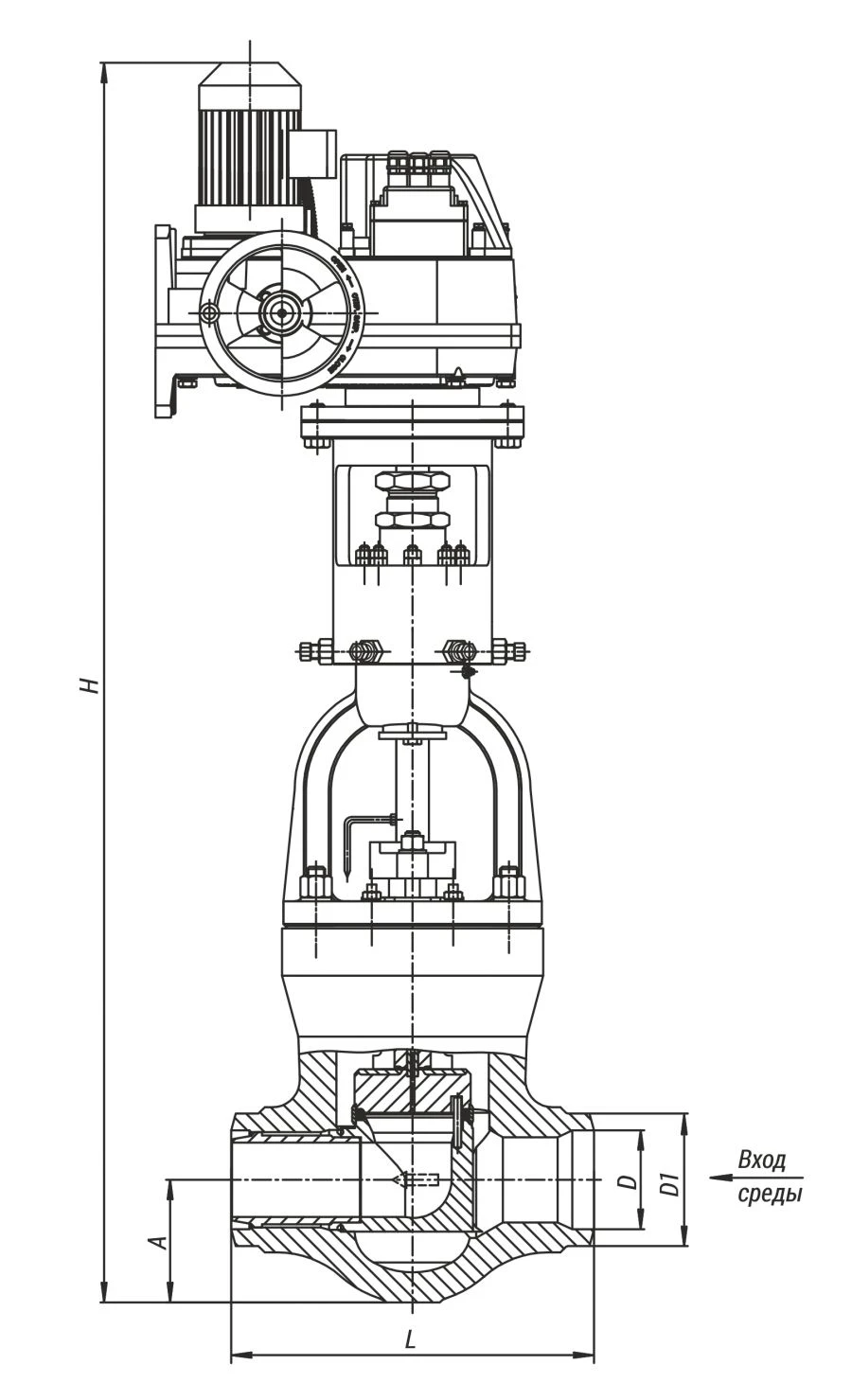 21s-100-3-E Regulating valve