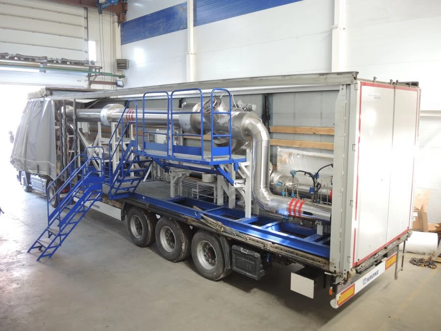 Piston-pipe calibration unit TPU INCOMSISTEM